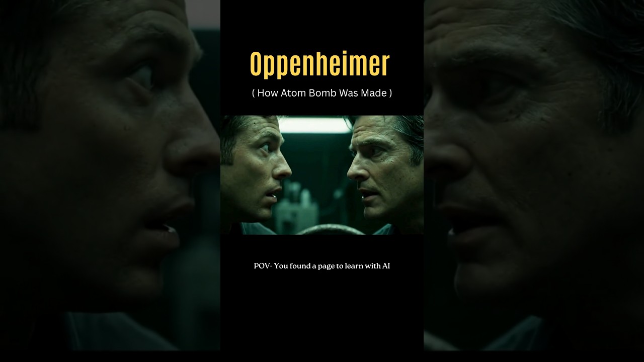 How Atom Bomb Was Made | एटम बॉम्ब कैसे बनाया गया| #oppenheimer #shorts #science#iassaathi2