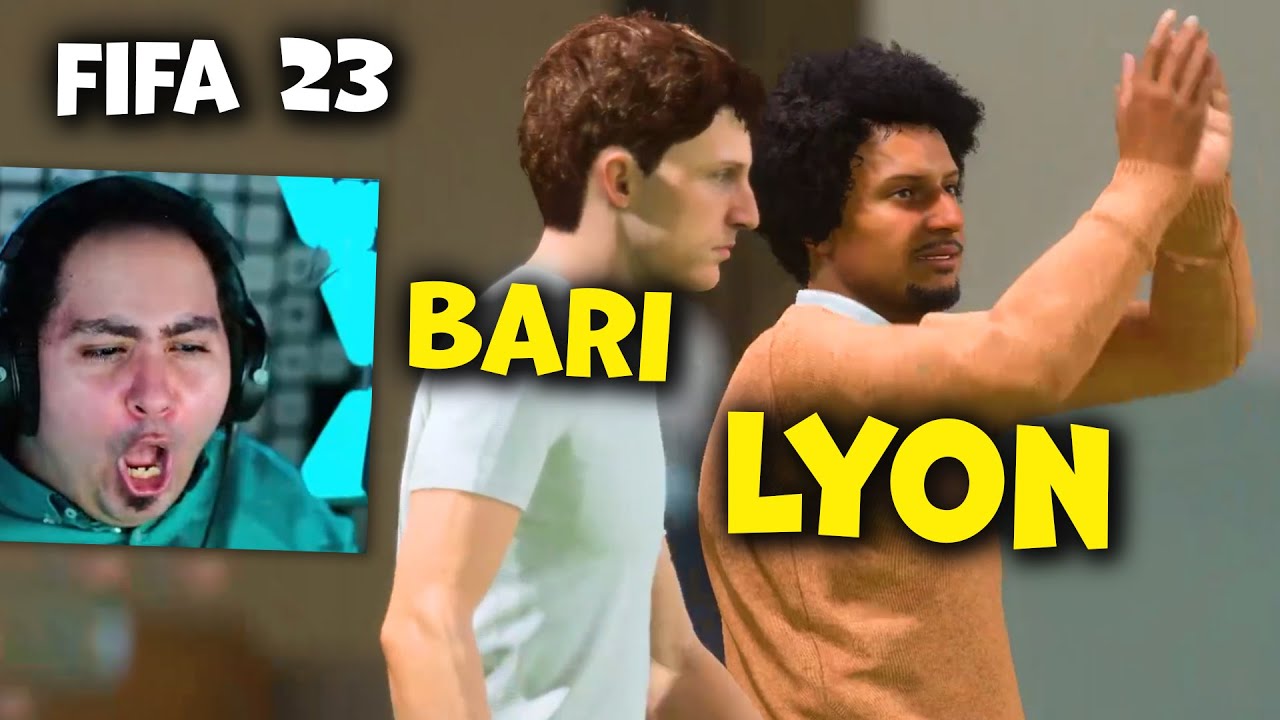 LYON SFIDA IL BARI SU FIFA 23 IN LIVE!!