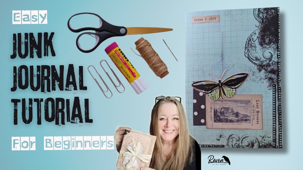 Как создать журнал для начинающих 📚 | Простое пошаговое руководство ✂️