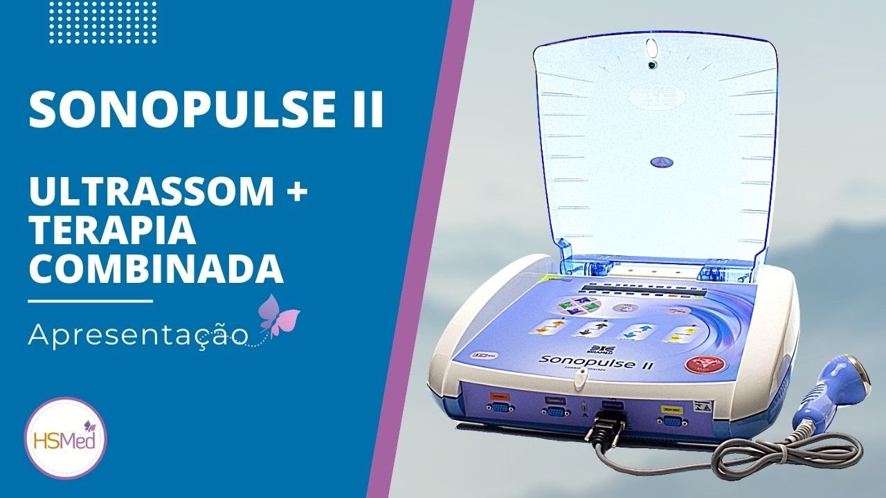 SONOPULSE II  Ultrassom + Terapia Combinada - Ibramed