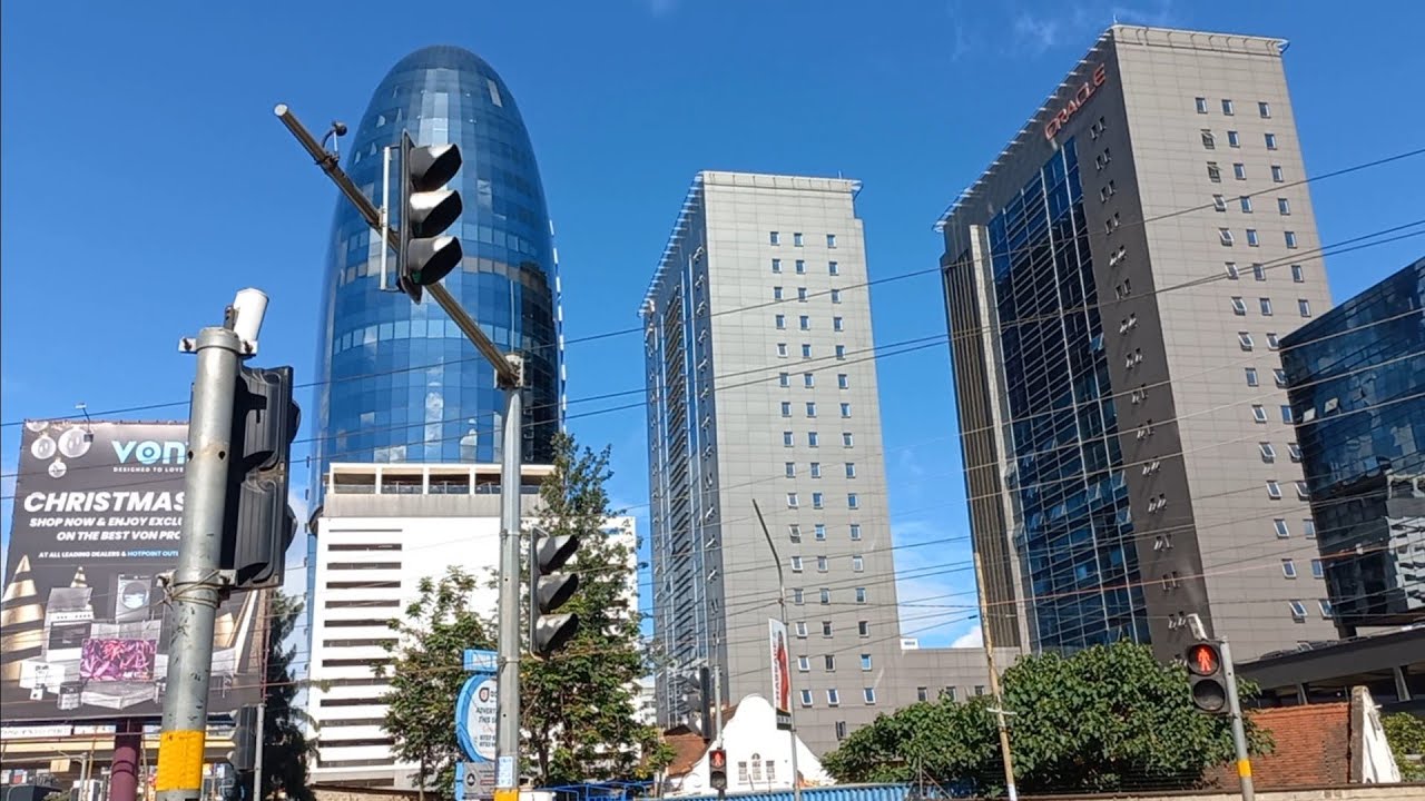 Nairobi City Centre to Westlands-Beautiful Streets sights and sounds