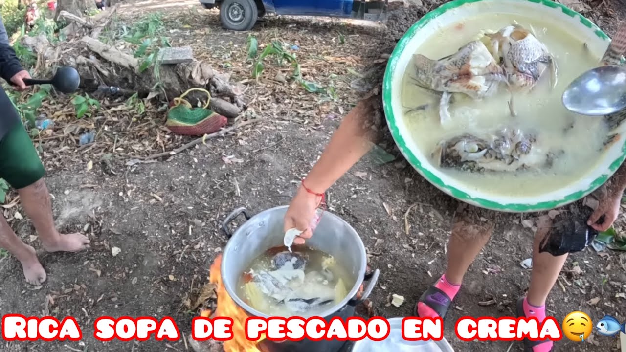 RICA SOPA DE PASCADO CON CREMA 🐟🤤