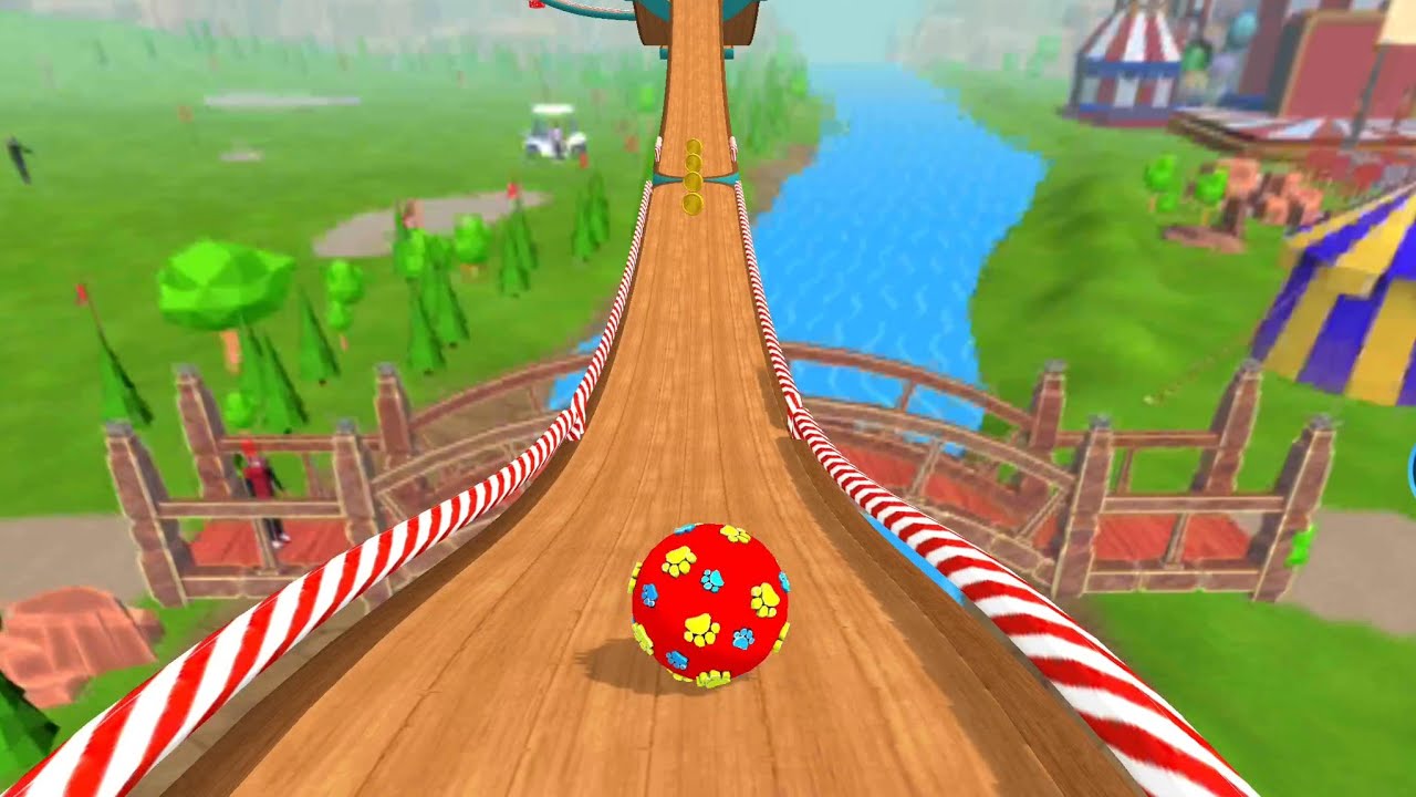 Rolling Ball 3D Circus Gameplay 💥 Naftrix Gaming Game 38 Android iOS 