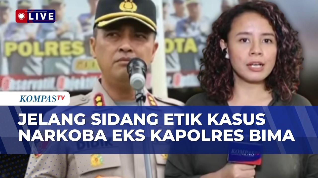 Terbaru! Suasana Jelang Sidang Etik Kasus Narkoba Eks Kapolres Bima Kota