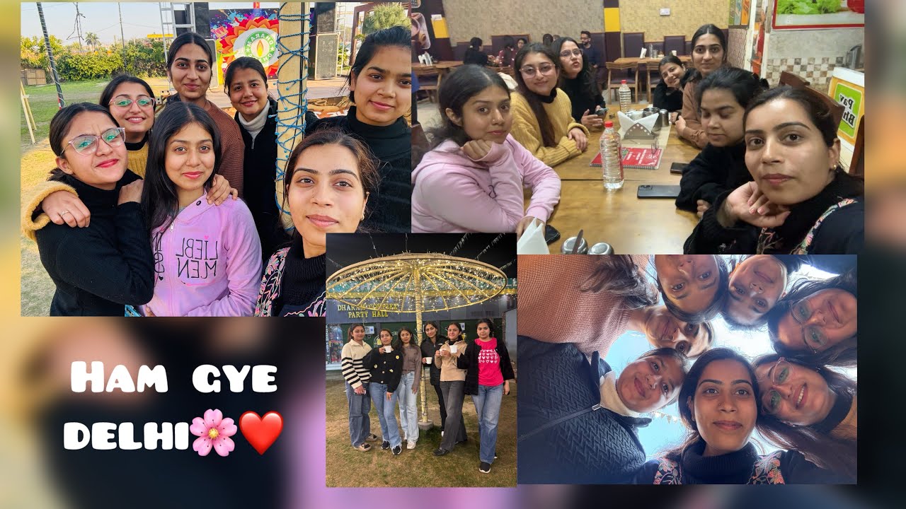 Dosto ke sath delhi🌸❤️|delhi | dost |masti| yaarana