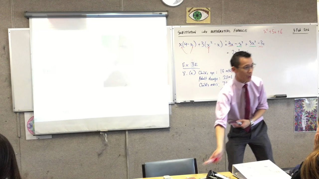 Substitution into Mathematical Formulas (2 of 3: Adaptation of Mathematical Formulas for Maths)
