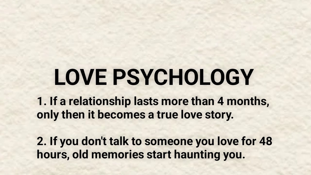love psychology..