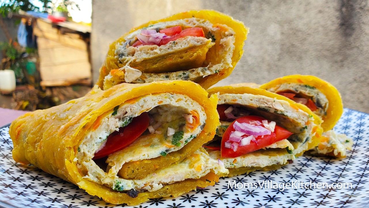 How to Make Ugandan Chicken Rolex & Soft Chapati 🐔🇺🇬 | Street Food Recipe You’ll Love!