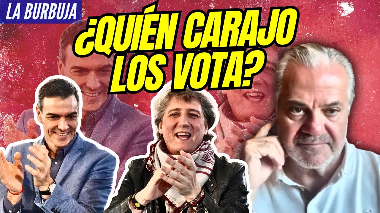 ¿Quién en su sano juicio vota al PSOE de SÁNCHEZ? Marcos de Quinto alucina... ¿Y en las GENERALES?