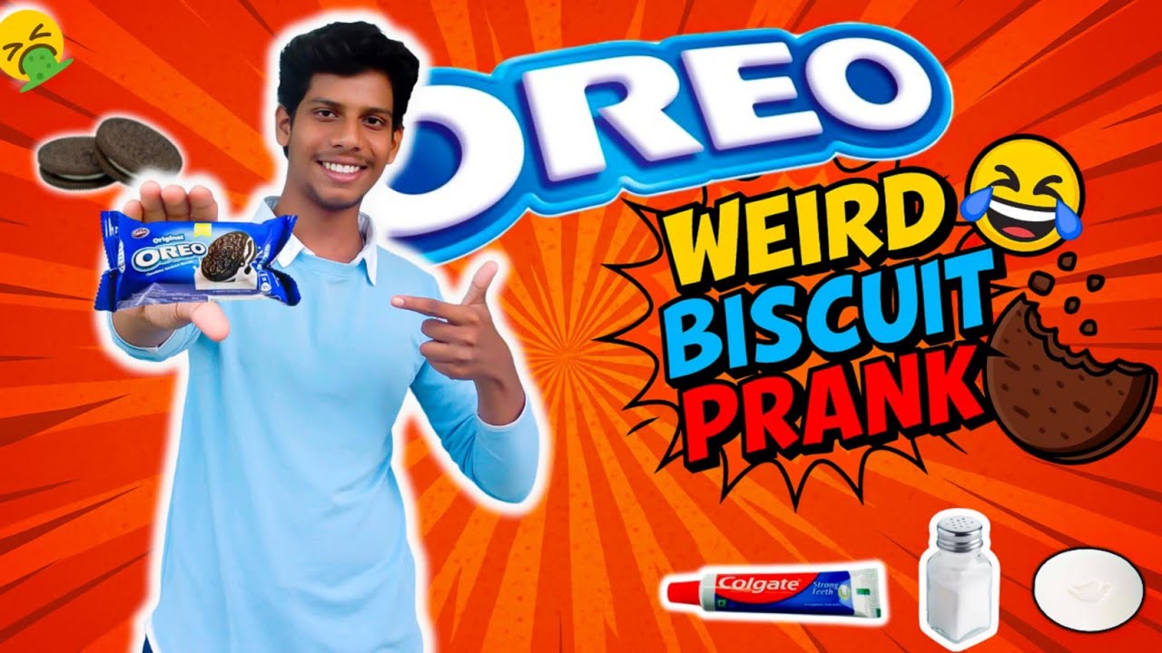 Weird Oreo Biscuit Prank 🤮🤣 | The Ram Charan 04 | PRANK | oreo prank