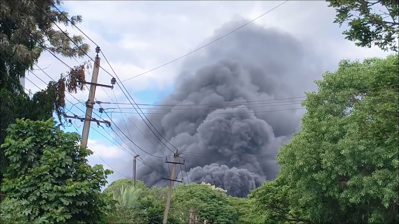 Bommasandra Chemical Factory Fire Accident 
