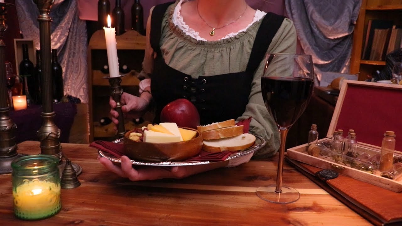 ASMR Cozy Tavern Cinematic ASMR Roleplay *Whisper Version* Return to the Tavern With Fireplace Sound