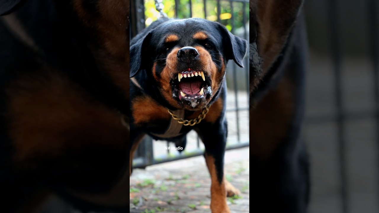 Angry Dog barking and growling sounds effect #shorts #dog