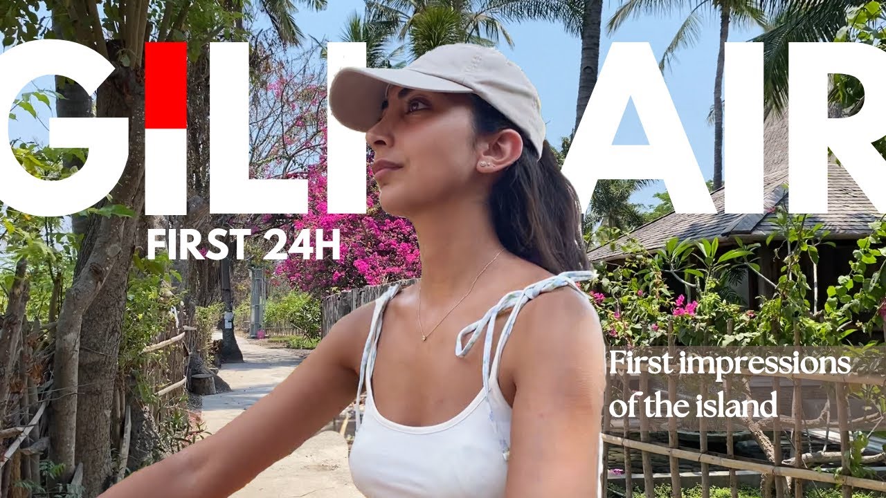Первые 24 часа исследования острова Гили Эйр 🇮🇩 Лучший остров Гили? | Видеоблог об Индонезии