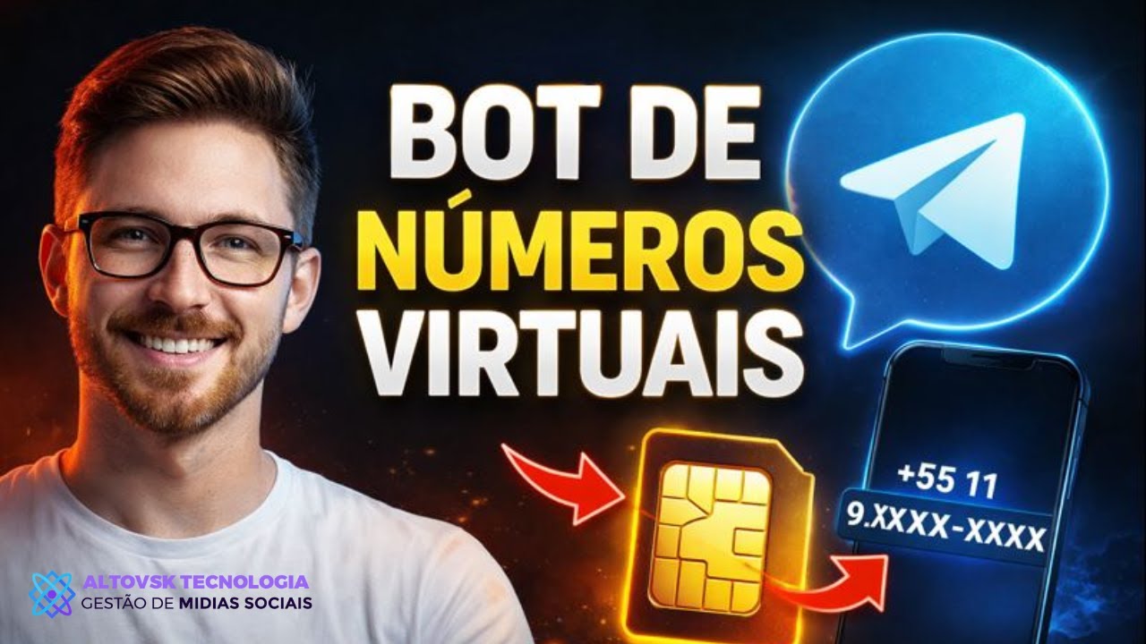 O BOT DE NÚMEROS VIRTUAIS QUE TODO MUNDO TÁ USANDO