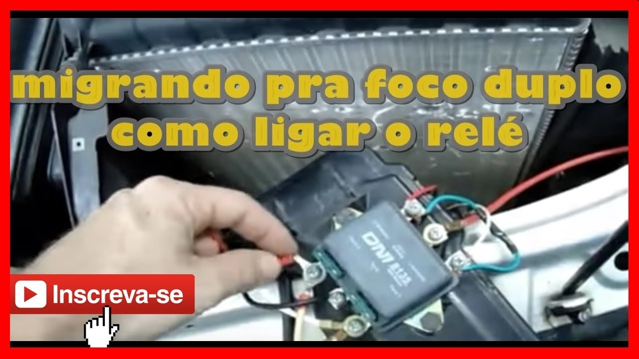 Instalação parte elétrica farol foco duplo Gol G3