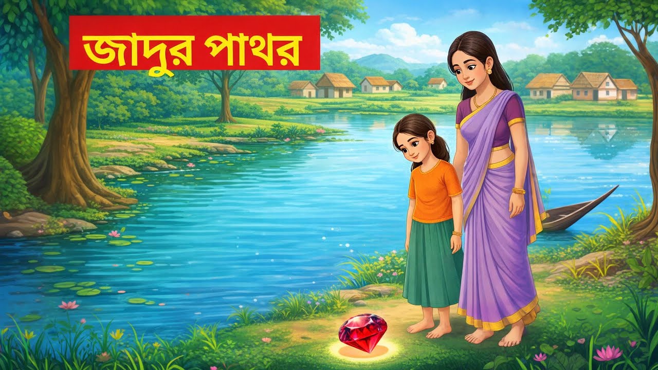 জাদুর পাথর। Bangla cratoon। Moral Story। Tomraj moral stories bangla।