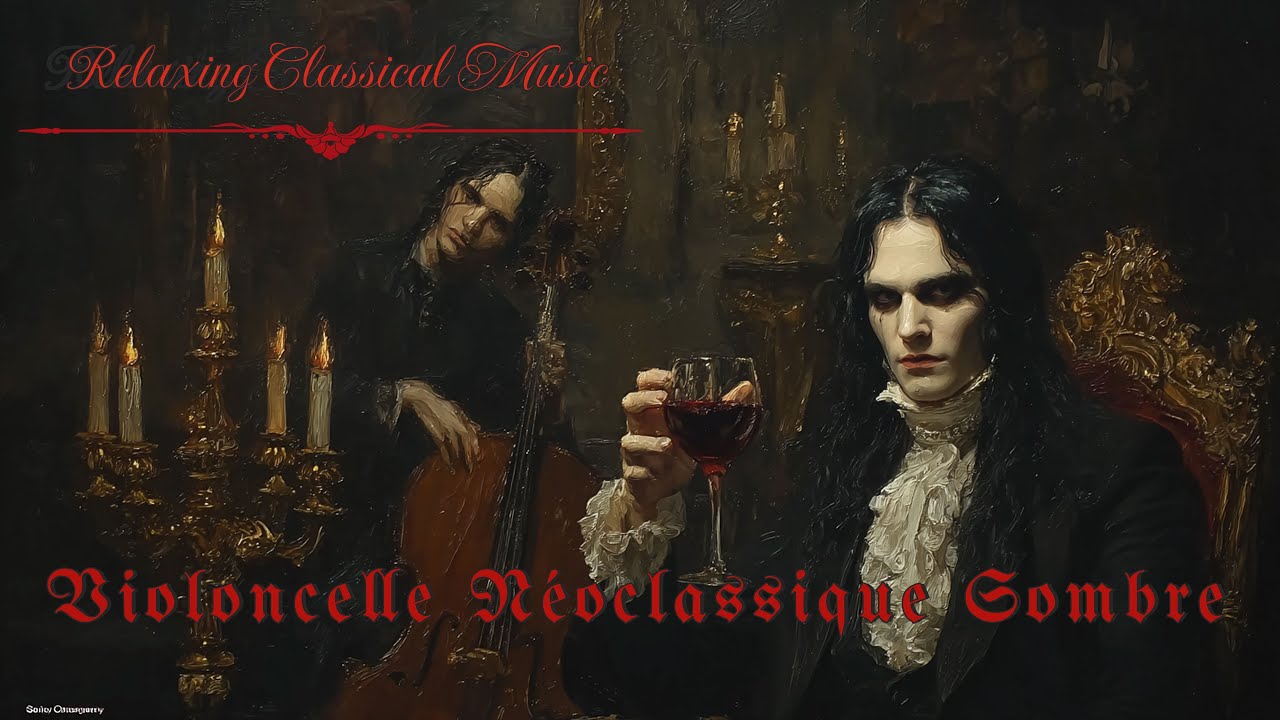Sérénade Nocturne — Violoncelle Néoclassique Sombre pour Détente, Concentration et Méditation