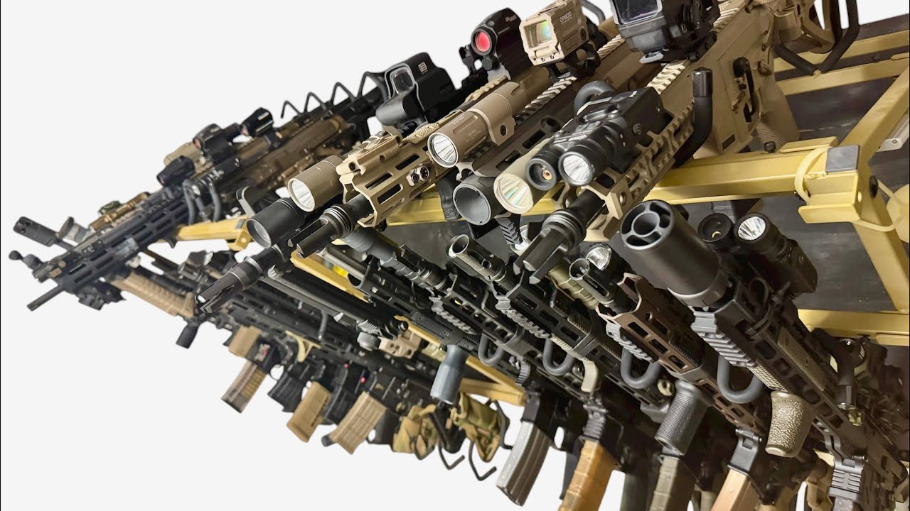 Полный обзор сборки коллекции AR15. 20 различных сборок.