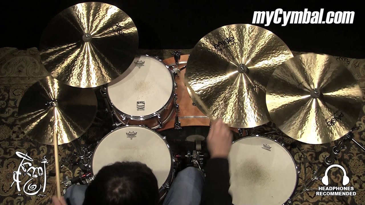Paiste Formula 602 Modern Essentials Cymbal Set (SET-1111414G)
