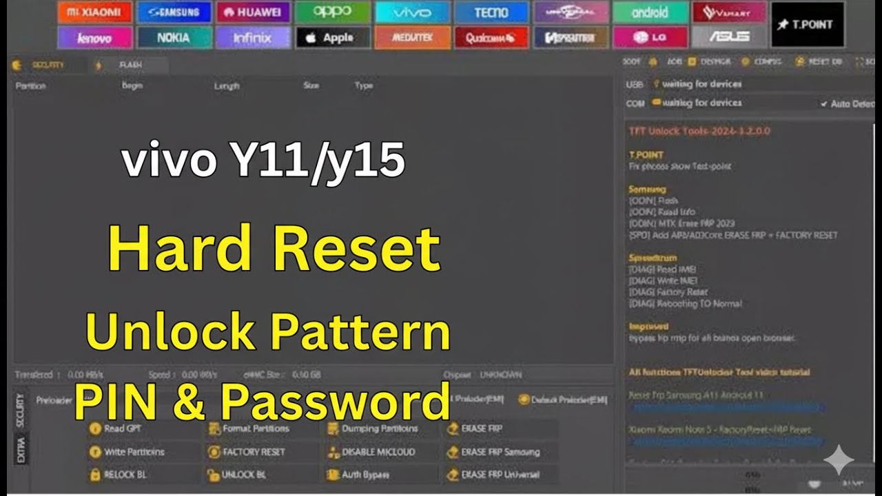 Hard Reset Y11 / Y15 / Y17 with TFT Unlock Tool &mdash; FREE & Easy