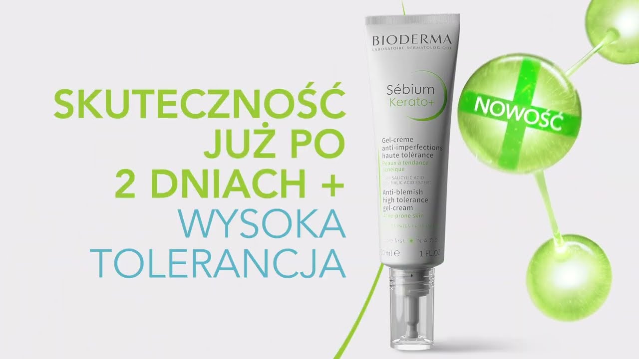 Bioderma S&eacute;bium Kerato+. Nowość w walce z trądzikiem! (6')