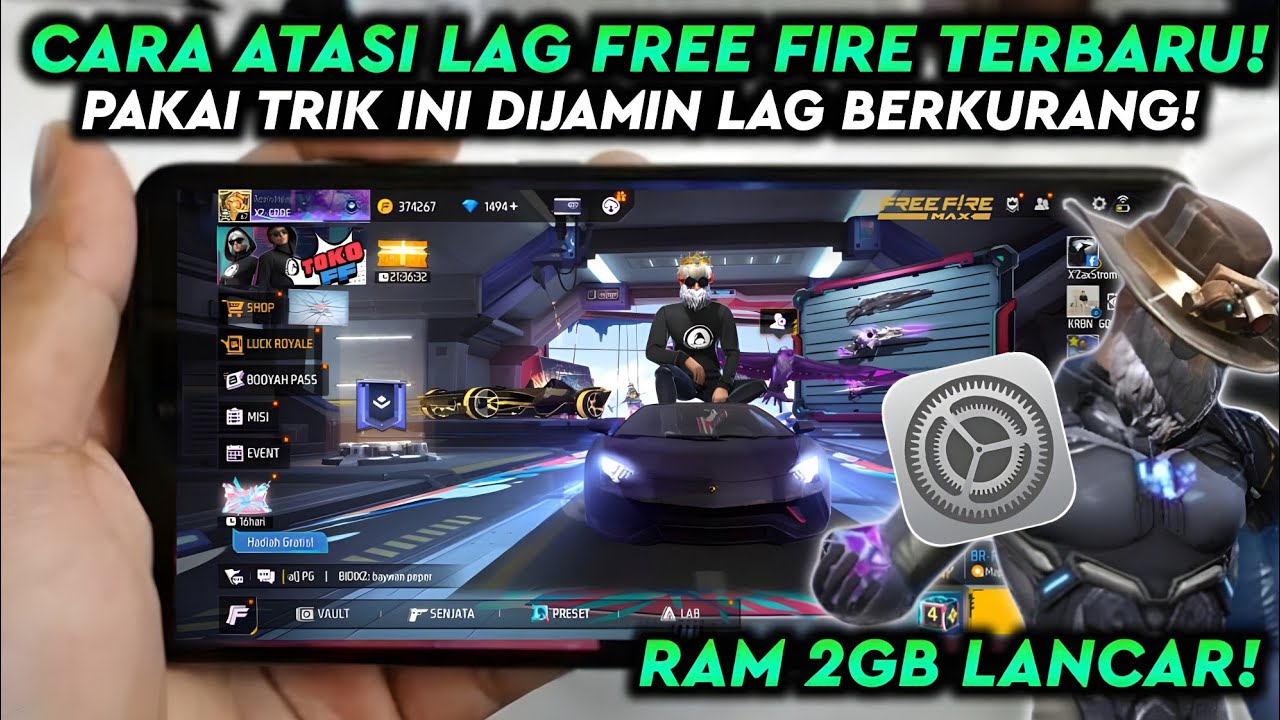 AUTO LANCAR‼️Cara mengatasi lag dan patah patah di game free fire setelah Update - GAME BOOSTER FF 🔥