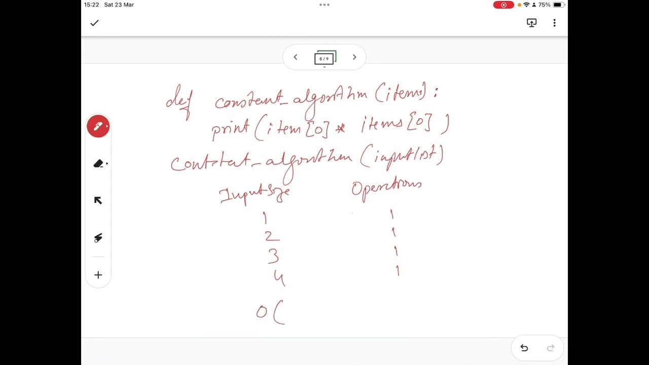 Big O (Big O Notation, Computer Science 9618 - Cambridge)