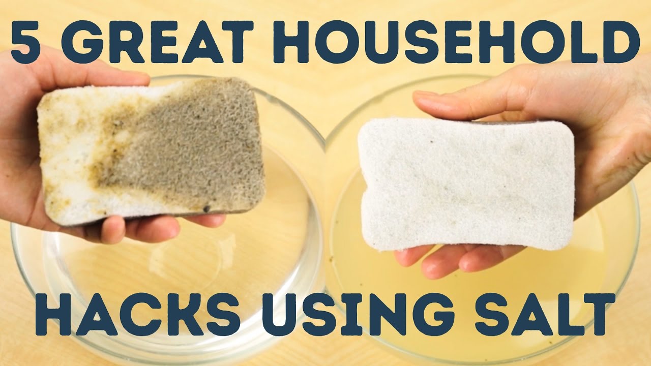 5 life hacks to do with salt l 5-MINUTE CRAFTS