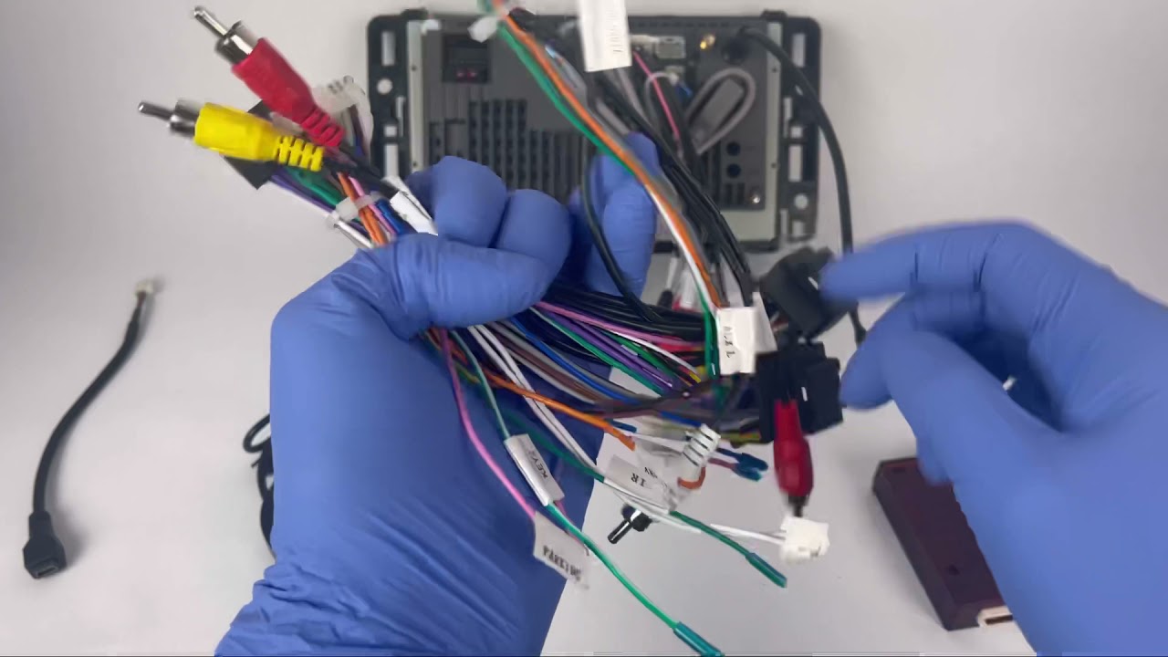 How to connect 8/10” Chevy gmc android radio wiring for Bose models