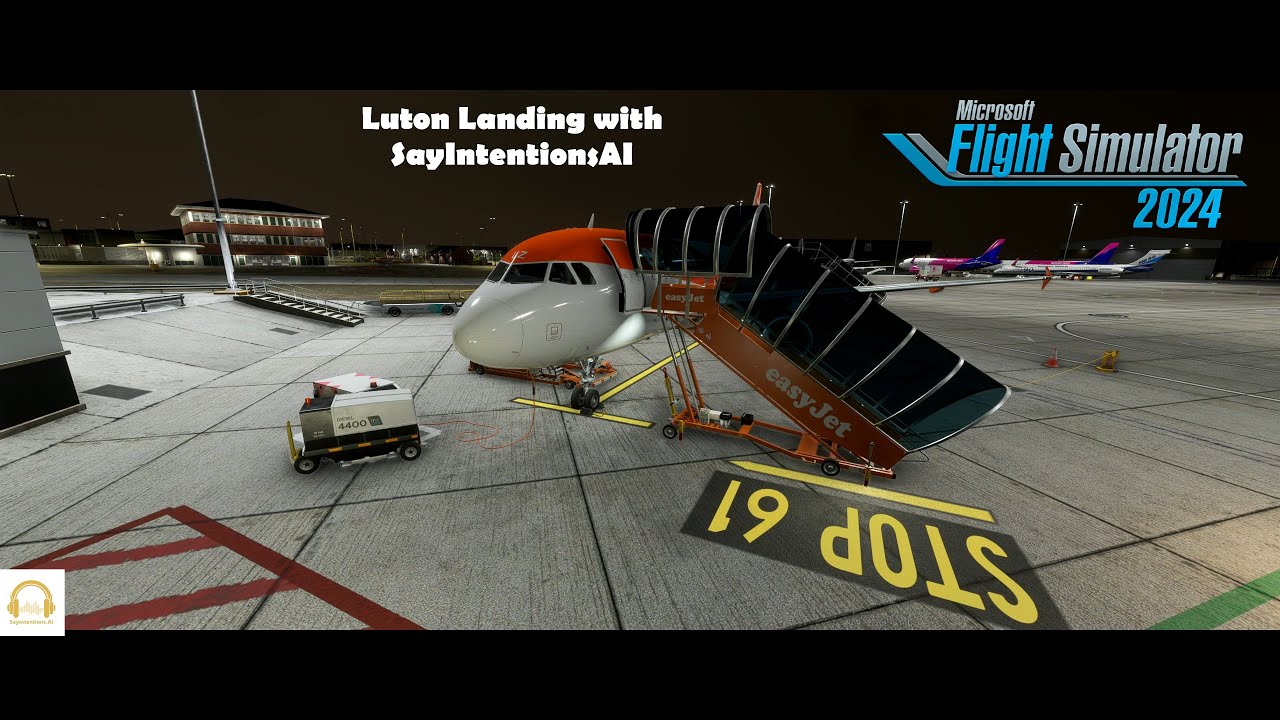 Arrival into Luton - MSFS2024