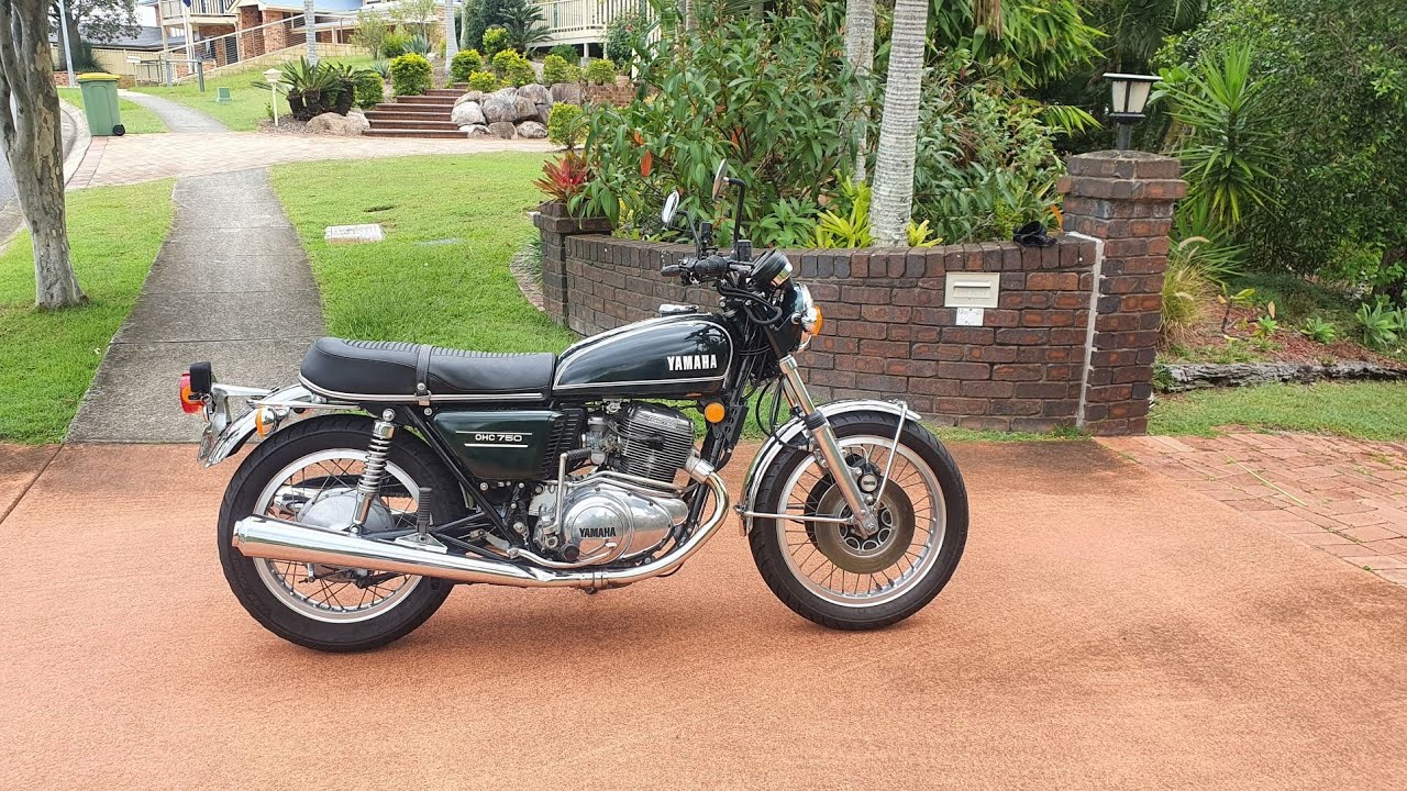 Yamaha TX 750 , First ride 2022.