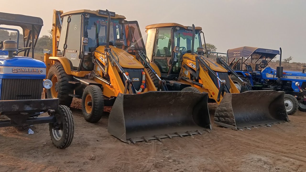 JCB video new tractor na fera 2 Sonalika 740