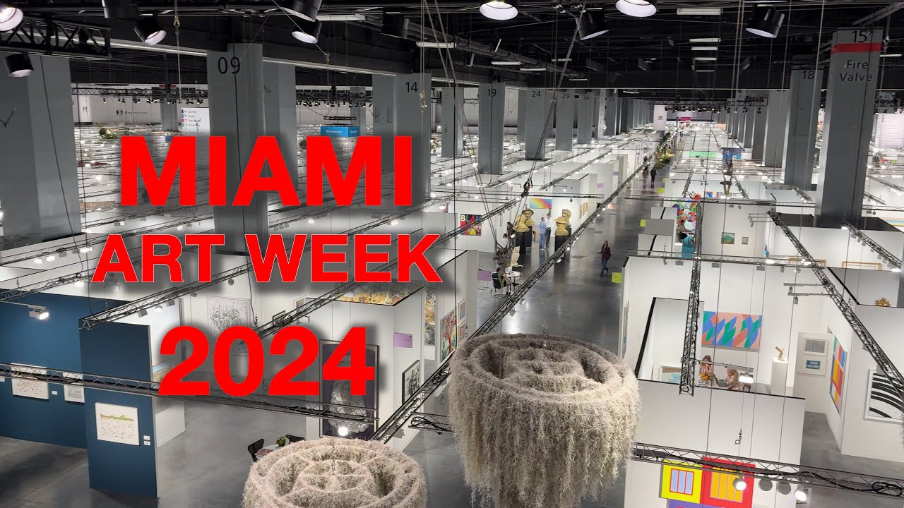2024 Miami Art Week: Ultimate 4K Tour – Stunning Art, Colors & Textures Like You're Really There!