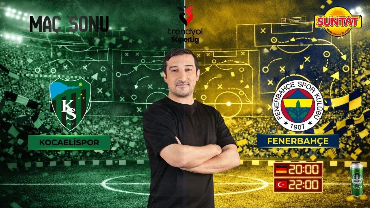 Kocaelispor - Fenerbahçe Maç Sonu