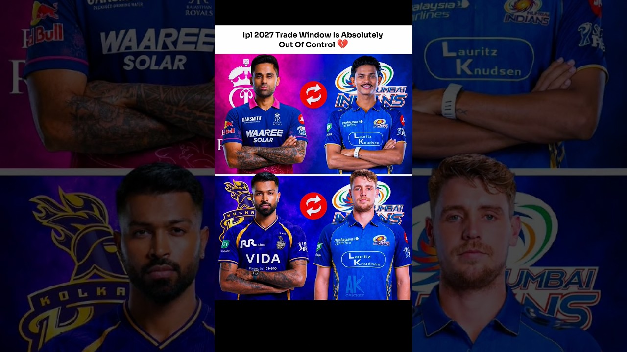 IPL 2027 TRADE WINDOW IS ABSOLUTELY OUT OF CONTROL! 💔🥵 || #shortfeed #viralvideo #hardikpandya