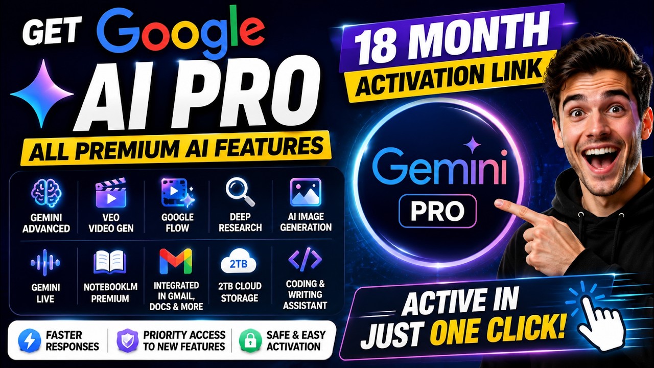 How to get 18 month Google ai pro subscription in cheap - Save money for gemini pro or G-drive 5tb