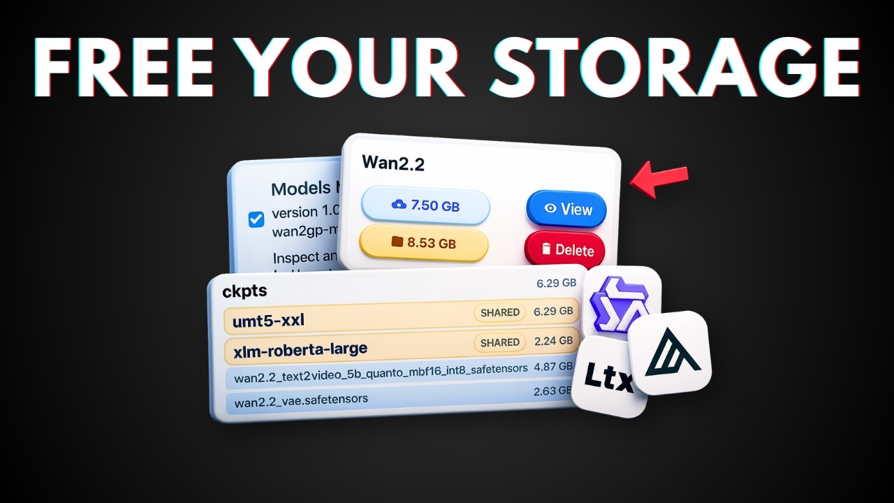 How to Delete Unused AI Models in Wan2GP SAFELY Without Breaking