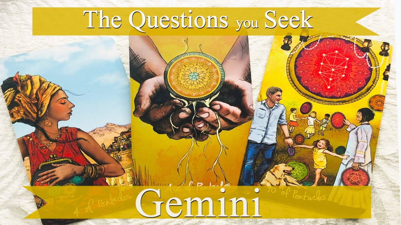 Gemini  The Questions You Seek - Devine counterparts and soul mate and Marriage