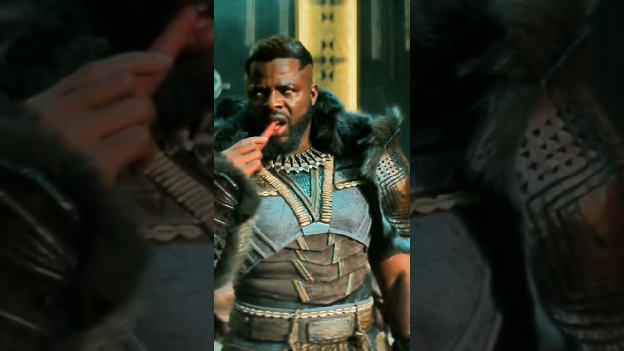 BLACK PANTHER: WAKANDA FOREVER &bull; M'baku: You bald-headed demon #shorts #marvel #blackpanther