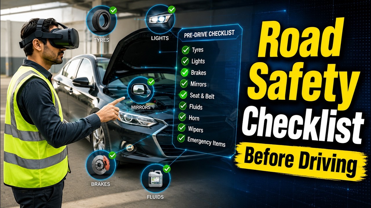 Road Safety Checklist Before Driving | VR Safety Training