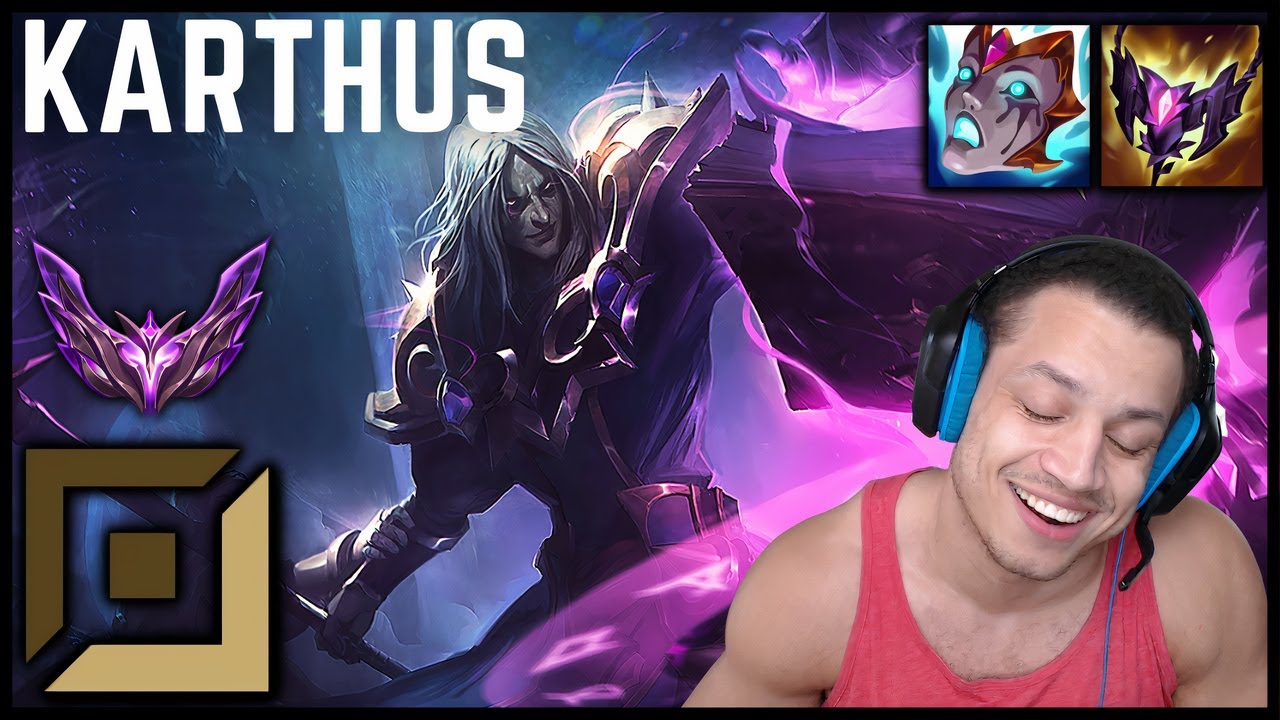 💀 Tyler1 THIS IS HOW YOU CARRY | Karthus Bot Lane Full Gameplay | Season 12 ᴴᴰ