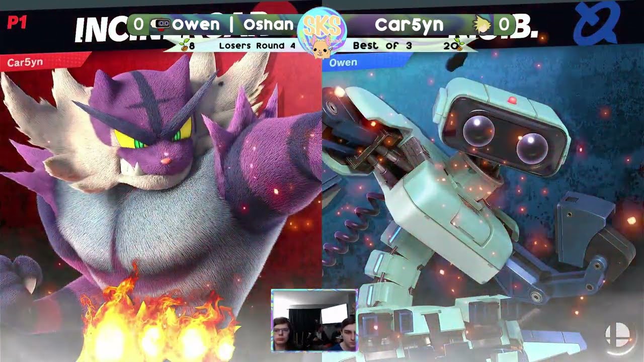 St Kitts Skirmish #32 Losers Round 4 Oshan (R.O.B.) Vs Car5yn (Incineroar, Byleth)
