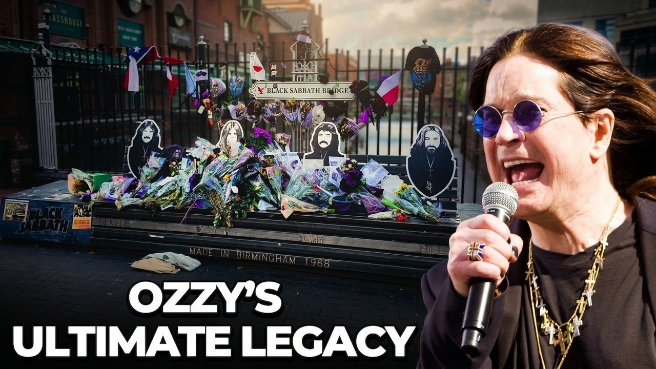 HEARTBREAKING: Every Tribute Left for Ozzy Osbourne at the Black Sabbath Memorial (Vlog + Drone)