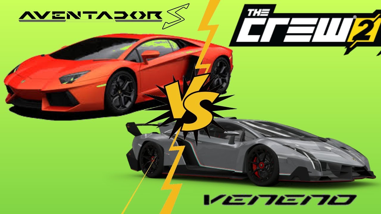 Lamborghini Veneno {vs} Aventador | Head to Head | The Crew 2 | Online Play | PS4 | 1080p
