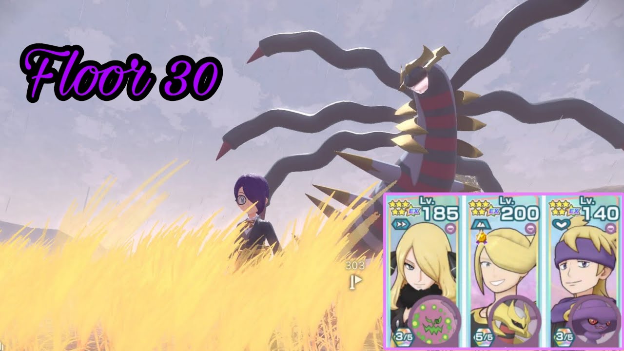 [Pokémon Masters EX] Ghost Tower 30th Floor • I Wish I Have EXR VCynthia