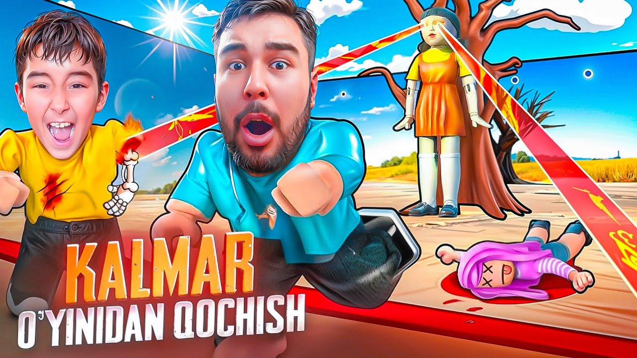 ROBLOX. OTA BOLA KALMAR O’YINIDAN QOCHAMIZ.