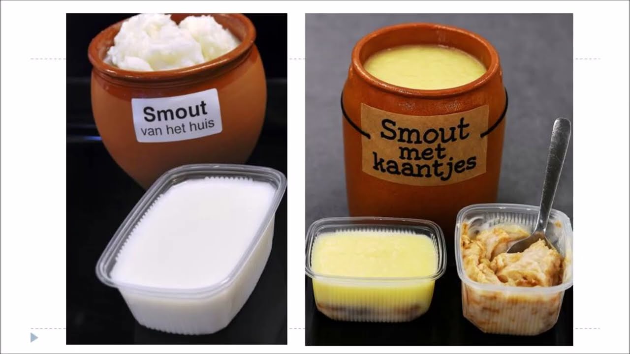 Smout / reuzel met en zonder kaantjes