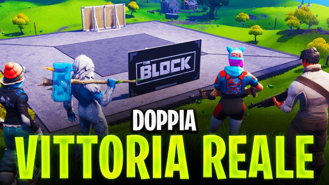 DOPPIA VITTORIA REALE MENTRE COMPLETIAMO LE SFIDE! | FORTNITE ITA