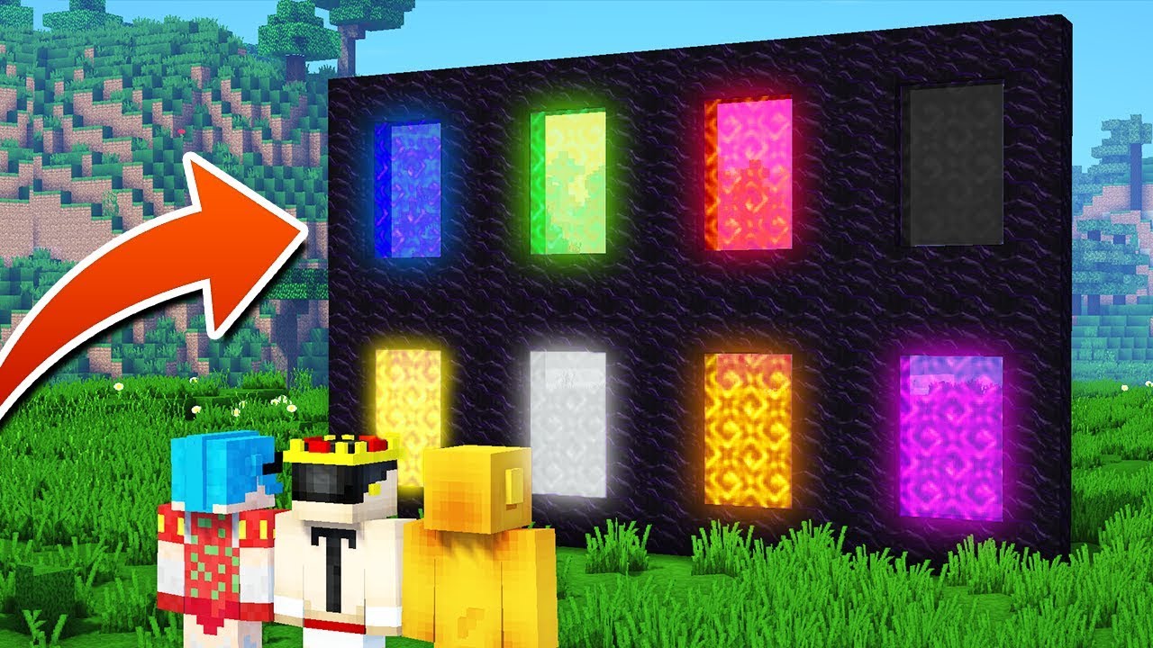 ¡8 NUEVAS DIMENSIONES EN MINECRAFT! 😱 CON LOS GUARDIANES DE LAS DIMENSIONES